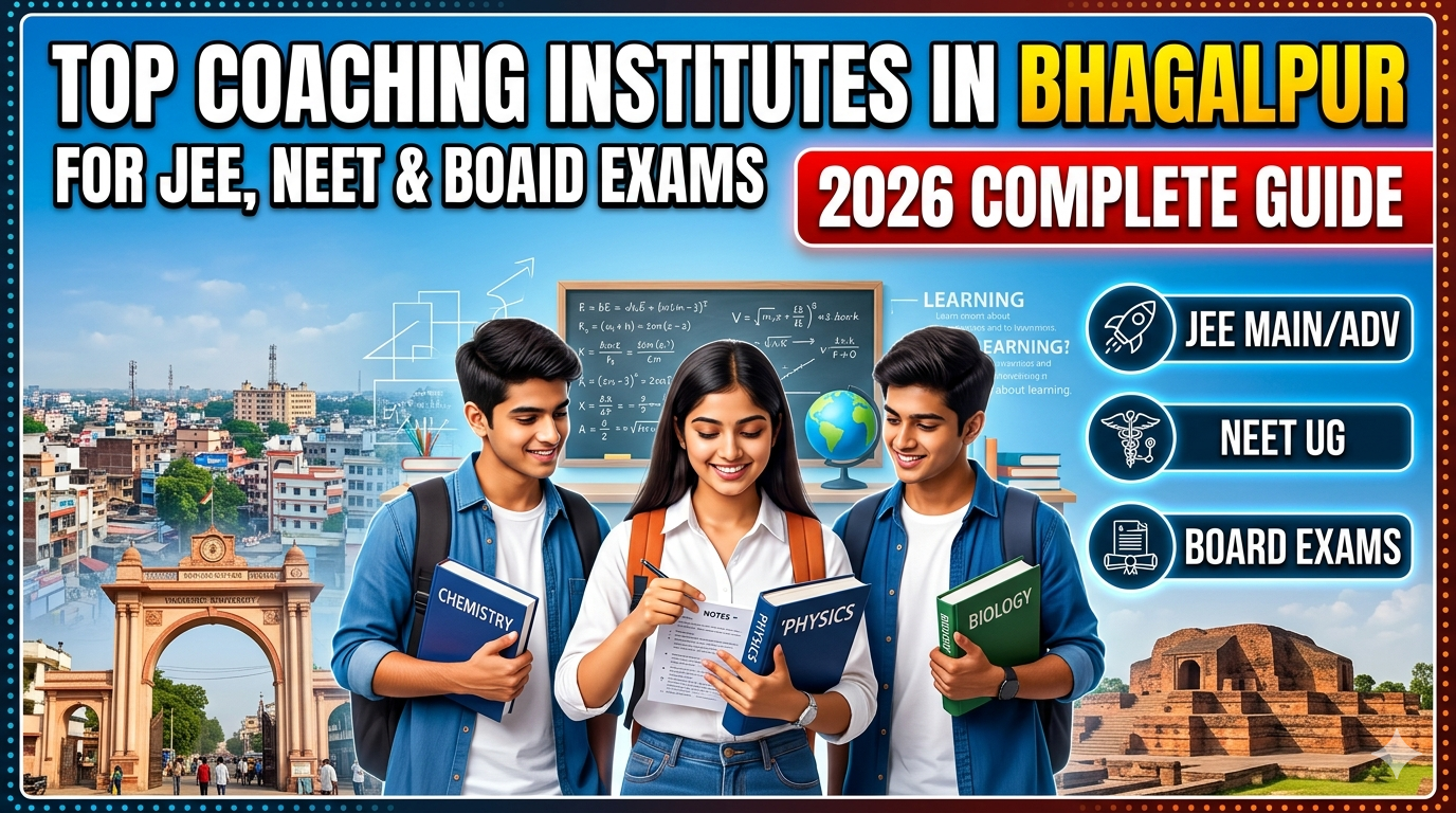 Top Coaching Institutes in Bhagalpur for JEE, NEET & Board Exams — 2026 Complete Guide