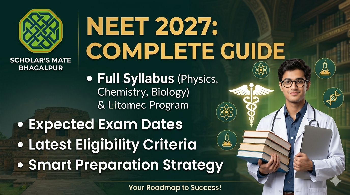 NEET 2027 Complete Guide — Syllabus, Exam Date, Eligibility & Strategy