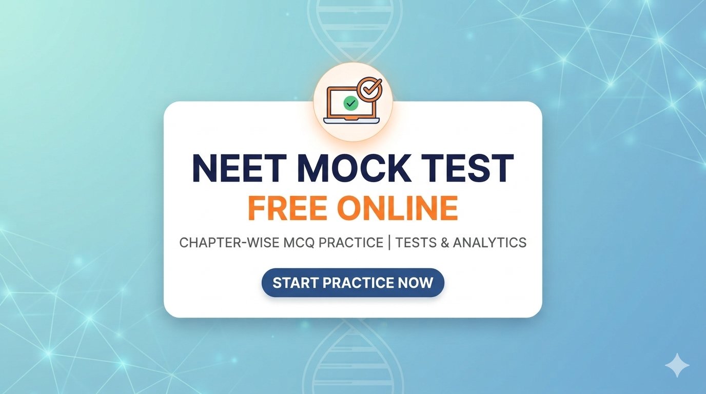 NEET Mock Test Free Online | Chapter-Wise MCQ Practice | Tests & Analytics
